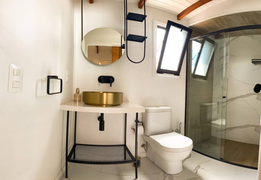 El Diablo y el Mar Tiny House para 2 huéspedes (con accesibilidad)